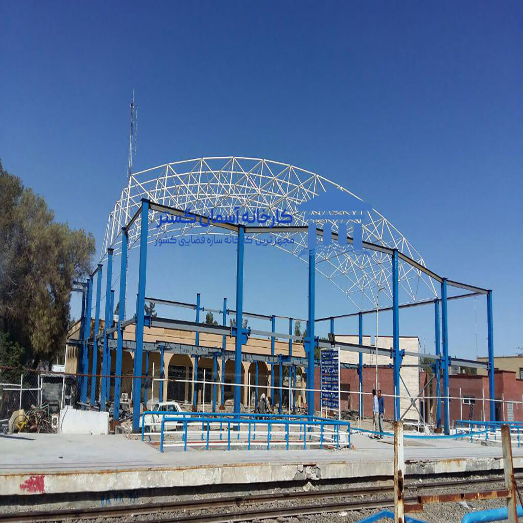 space-frame-project-Zahedan- train-station